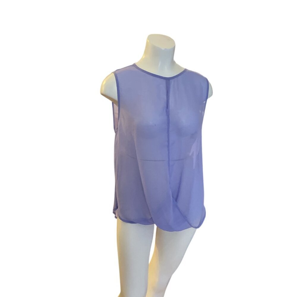 PJK Patterson J. Kincaid Light Purple Sleeveless Blouse sz S
